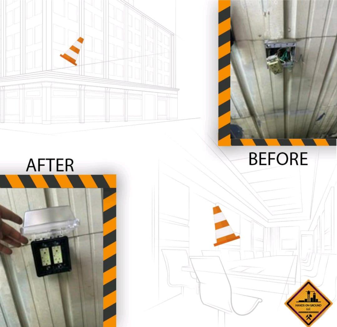 Electrical Outlet Restoration